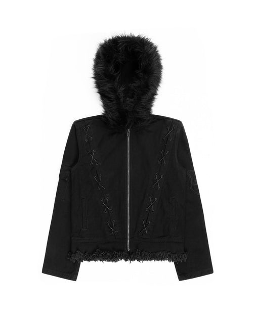 BEFORETHEFALL BLACKOUT DENIM JACKET - BEFORE THE FALL