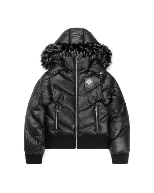 BEFORETHEFALL BLACK PUFFER JACKET - BEFORE THE FALL
