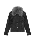 BEFORETHEFALL WAXED DENIM JACKET - BEFORE THE FALL