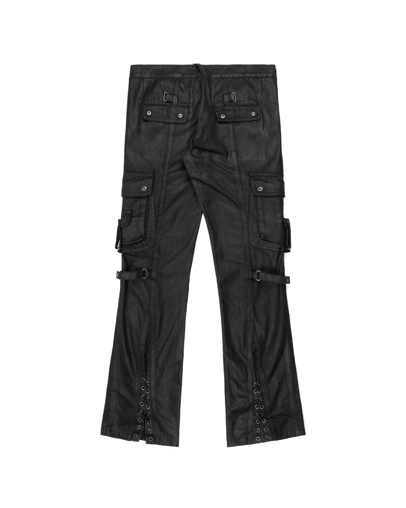 BEFORETHEFALL WAXED TACTICAL JEANS - BEFORE THE FALL