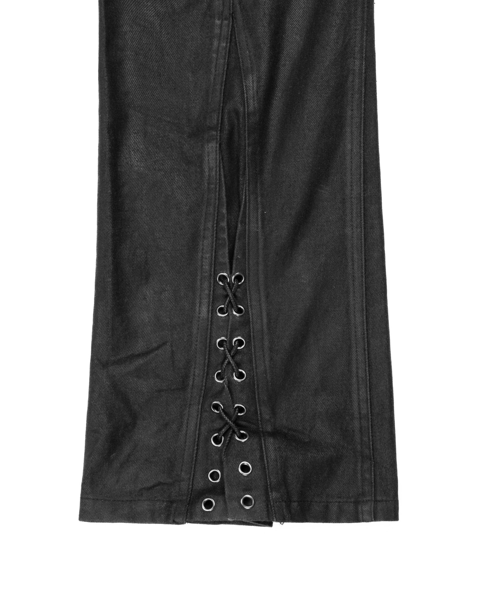 BEFORETHEFALL WAXED TACTICAL JEANS - BEFORE THE FALL