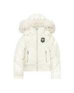 BEFORETHEFALL WHITE PUFFER JACKET