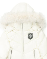 BEFORETHEFALL WHITE PUFFER JACKET